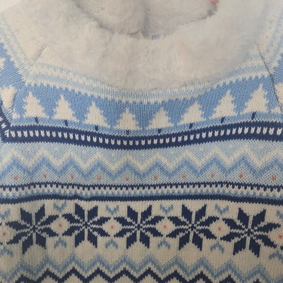 Gymboree Snowflake Fairisle Tiered Sweater Dress  4t - Picture 5 of 5